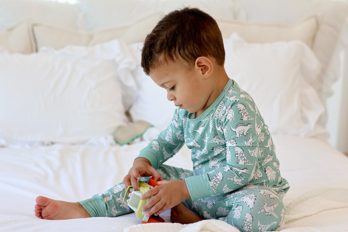 Scribble Dinos Long Sleeve Set
