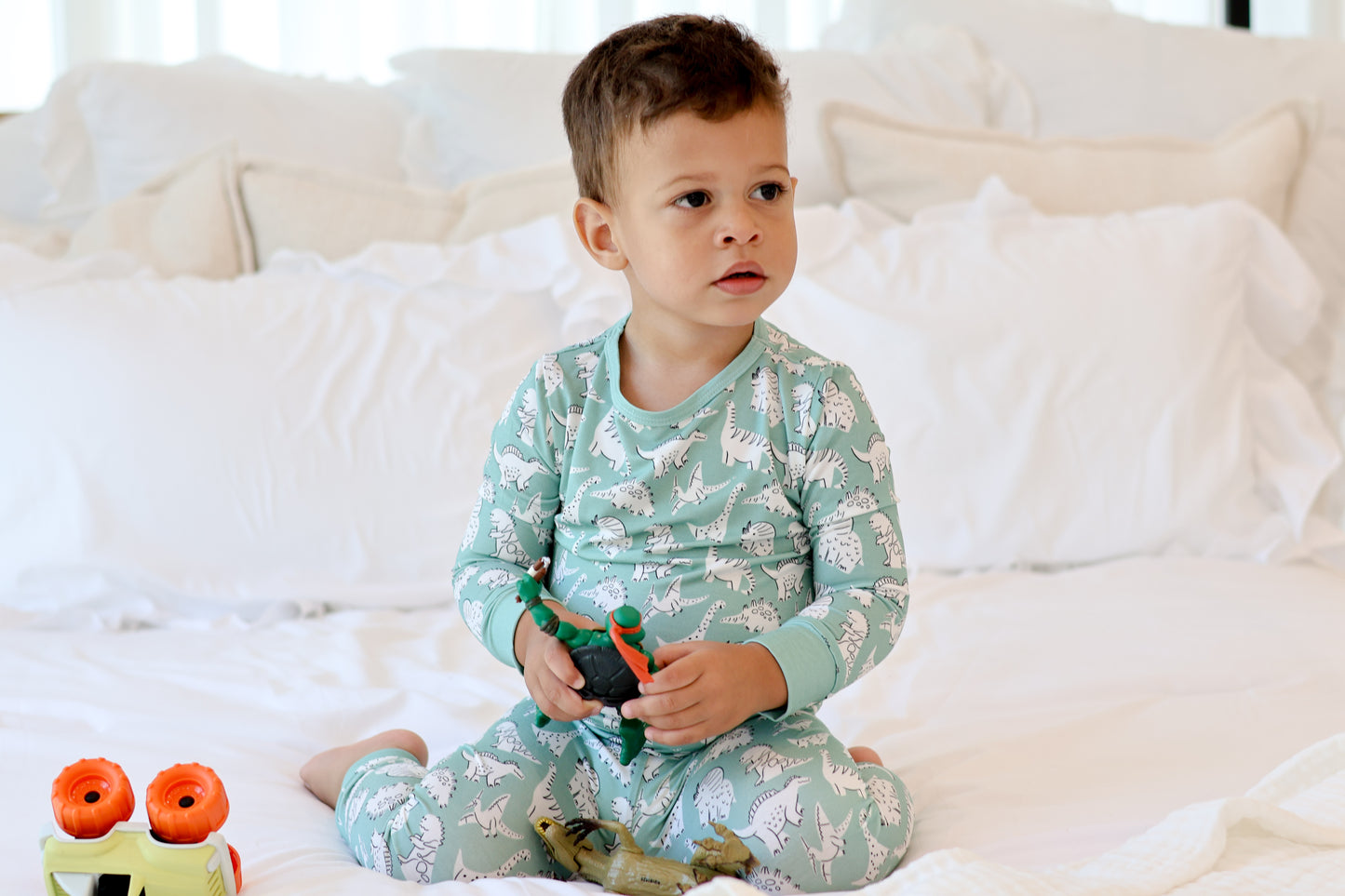 Scribble Dinos Long Sleeve Set
