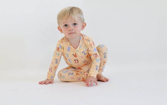 Alphabet Adventures Long Sleeve Set