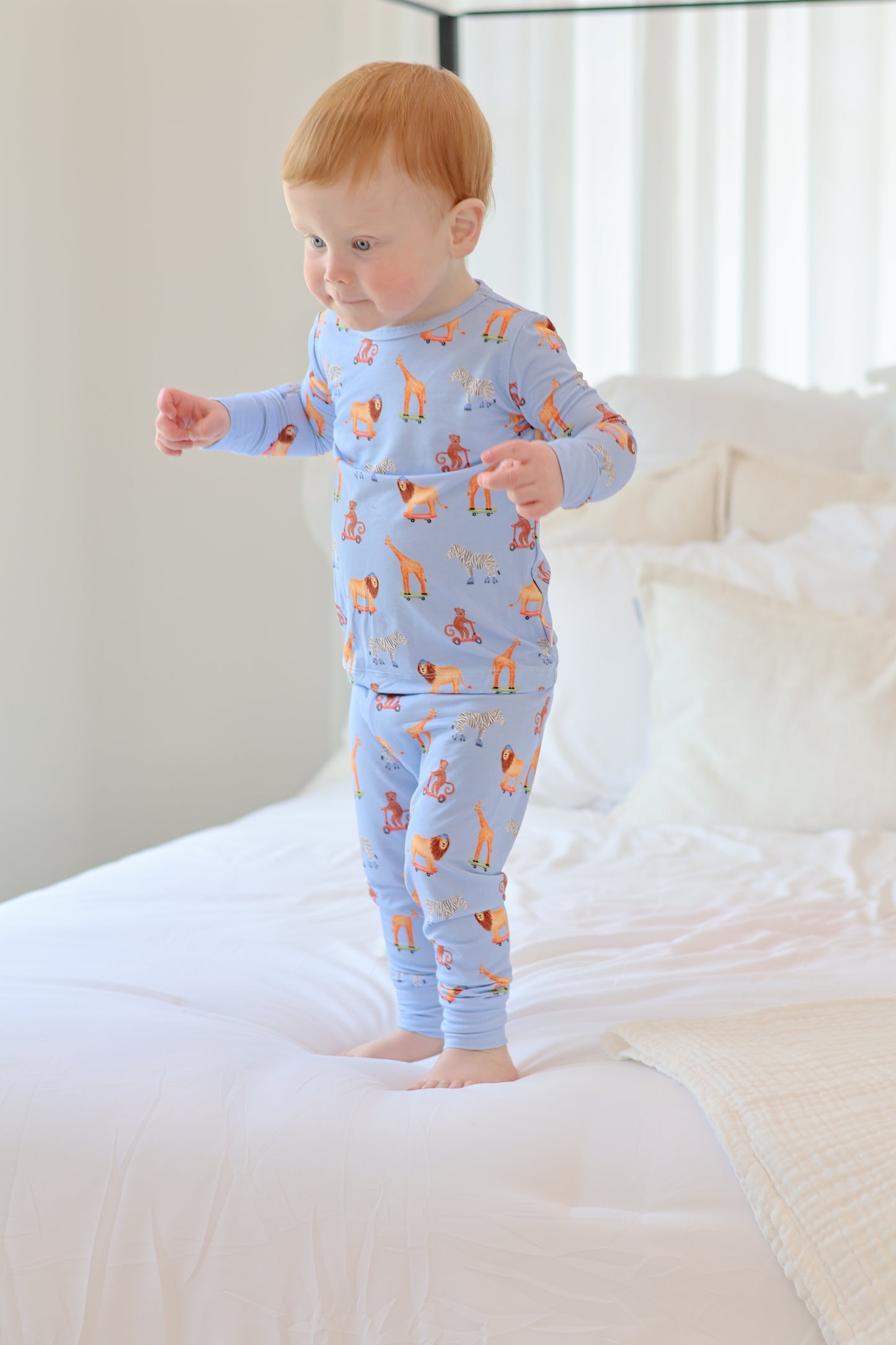 Zoomin' Zoo Long Sleeve Set