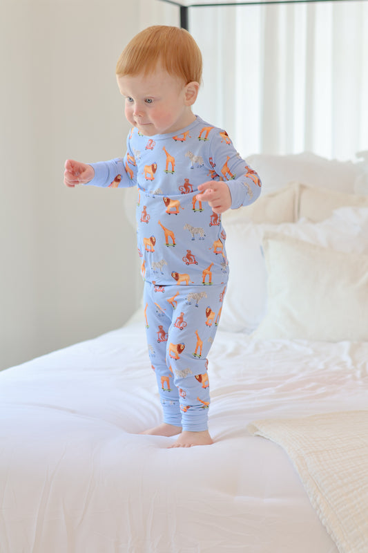 Zoomin' Zoo Long Sleeve Set